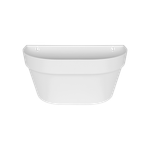 loft urban wandampel 40cm weiss